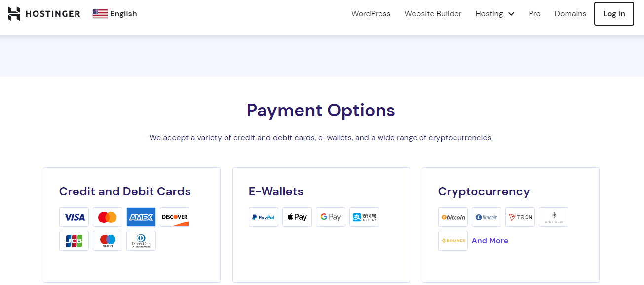 hostinger-payment-option